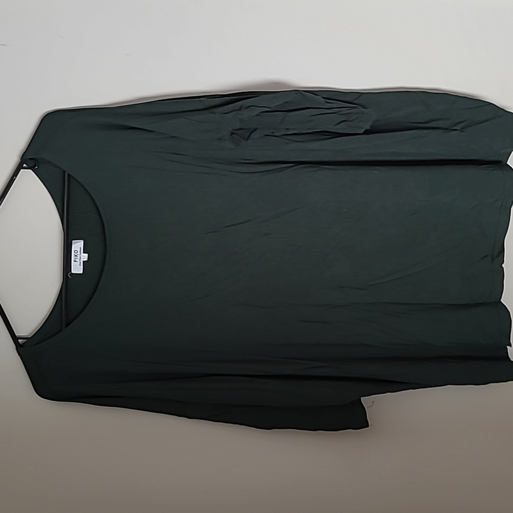 Green tunic shirt